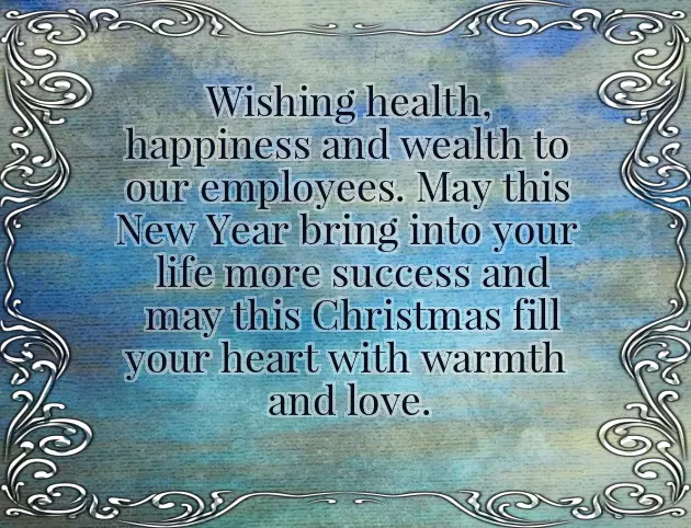 Blessed Christmas And Happy New Year