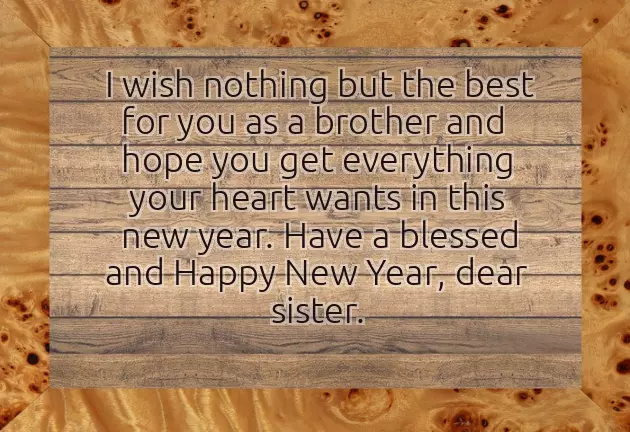 Happy New Year Wishes For Sister Happy New Year Wishes For Sister