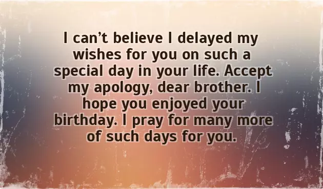 Big Brother Happy Birthday Wishes