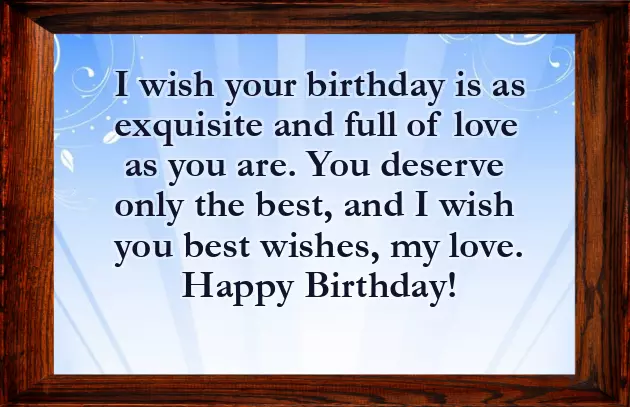 Short And Sweet Birthday Wishes For Her