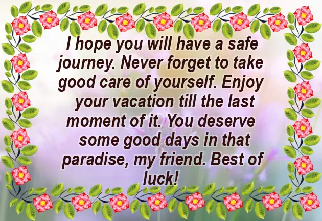 Wish You A Nice Holiday Wish You A Nice Holiday