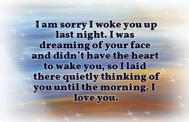 Sorry Good Morning Message Sorry Good Morning Message