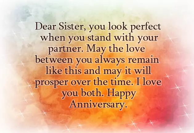 Wedding Anniversary Wishes For Brother And Sister In Law