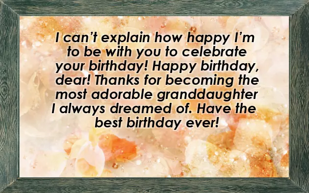 Happy Birthday Wish To My Granddaughter Happy Birthday Wish To My Granddaughter