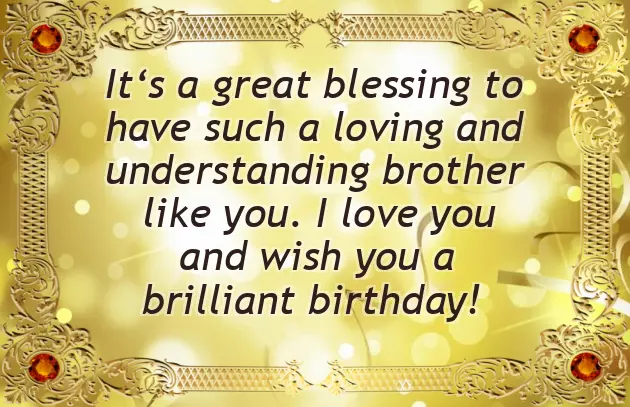 Hbd Wishes To Brother