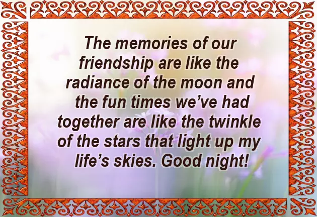 Sweet Good Night Message For Friend Sweet Good Night Message For Friend