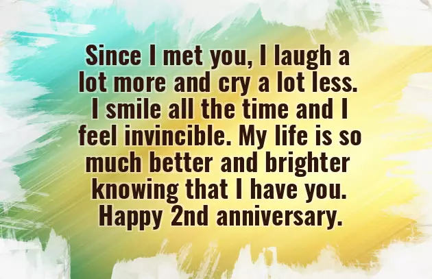 2 Anniversary Wishes