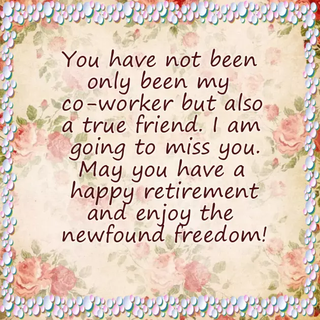 Retirement Messages For A Close Friend Retirement Messages For A Close Friend