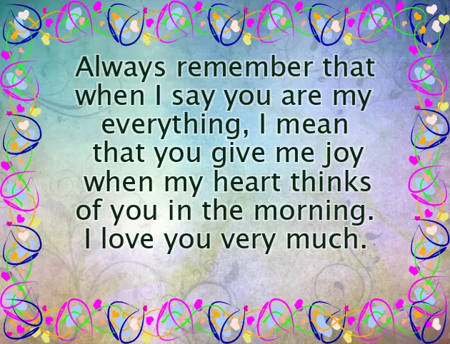 Beautiful Morning Message To Her Beautiful Morning Message To Her