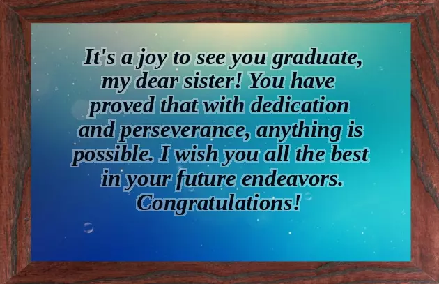 Congratulations To Sister Congratulations To Sister