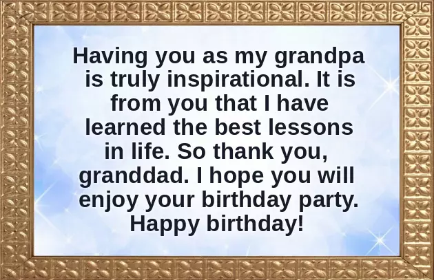 Funny Grandpa Birthday Quotes