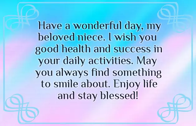 Birthday Blessings For My Niece Birthday Blessings For My Niece