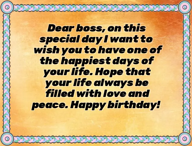 Happy Birthday Wishes For Manager Happy Birthday Wishes For Manager