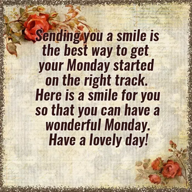 Greeting Monday Greeting Monday