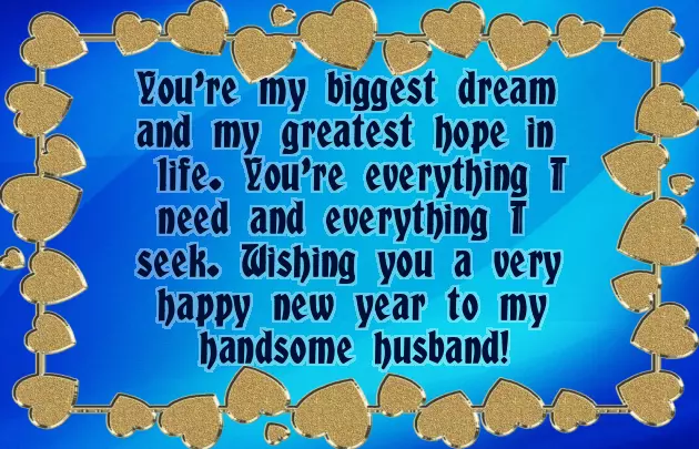 Husband New Year Wishes Husband New Year Wishes