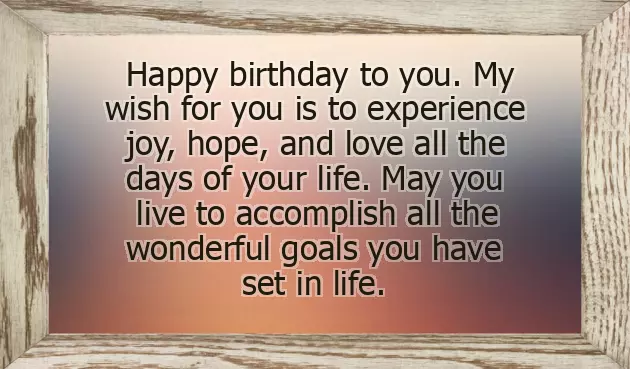 Words Of Encouragement On Your Birthday