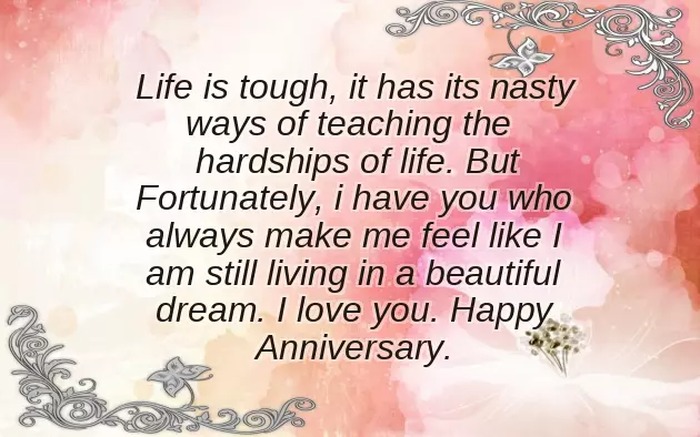 Wedding Anniversary Message To Wife From Husband