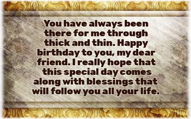 Birthday Wish To My Friend Boy