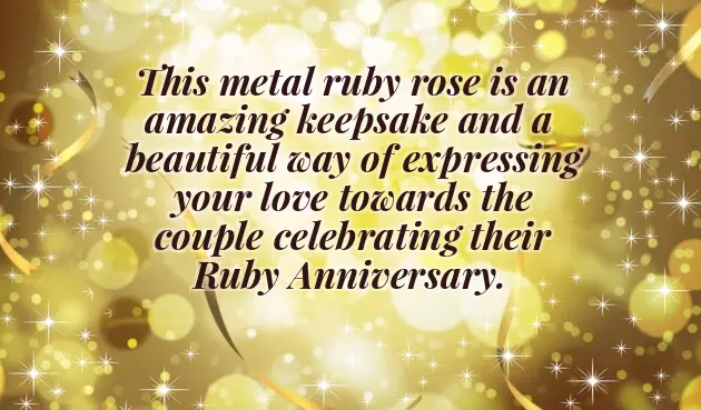 40Th Anniversary Gift For Parents 40Th Anniversary Gift For Parents