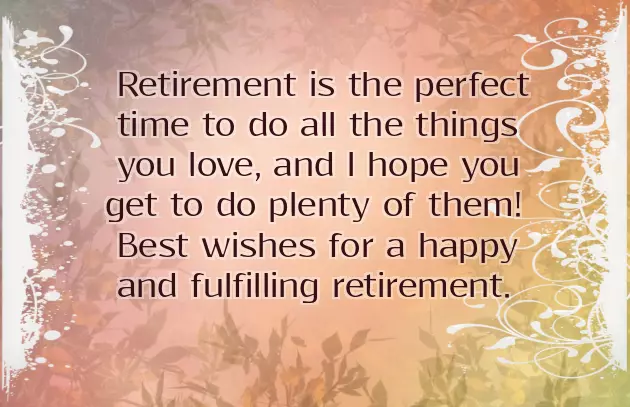 Greeting For Retirement Message Greeting For Retirement Message