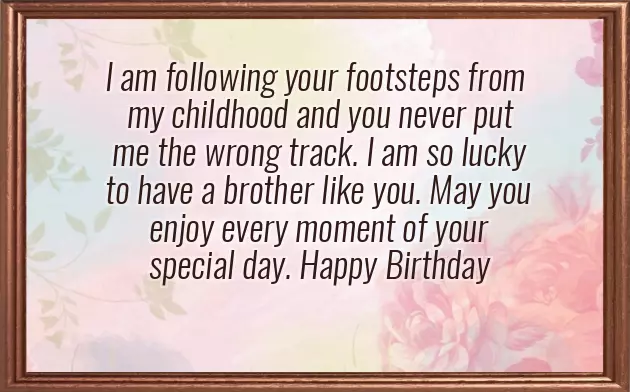 Birthday Wishes Thoughts Brother Birthday Wishes Thoughts Brother