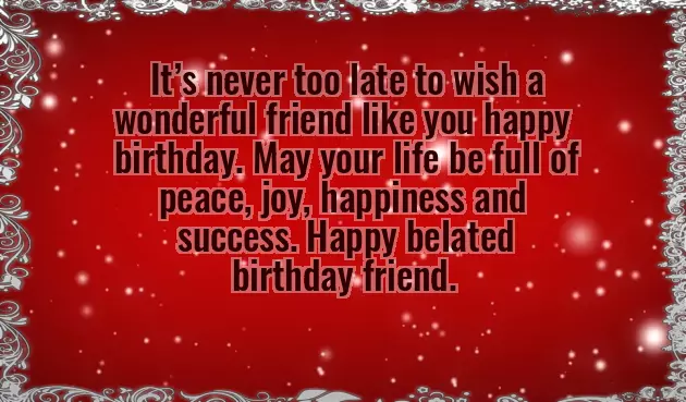 Belated Birthday Wishes For A Brother Belated Birthday Wishes For A Brother