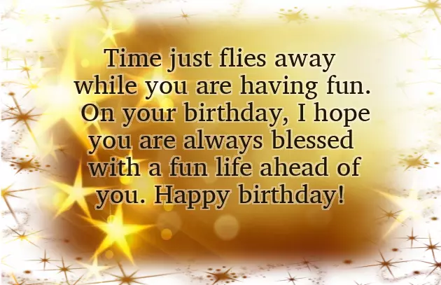 Simple Bday Greetings