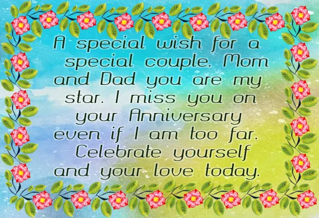 Funny Anniversary Wishes For Mom And Dad