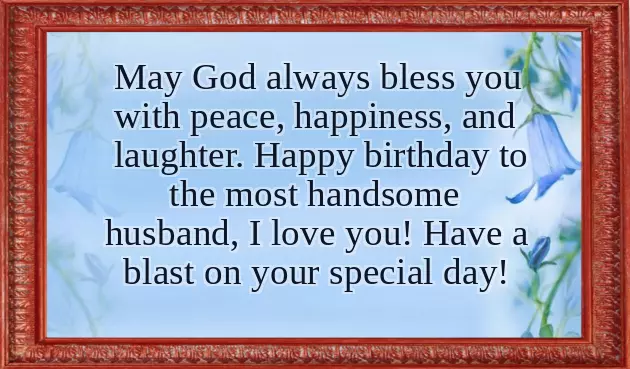 Happy Birthday Best Husband In The World