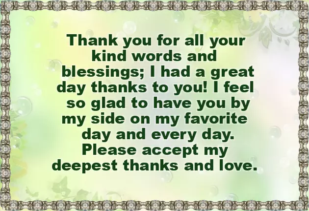 Thanks You Note For Birthday Wishes Thanks You Note For Birthday Wishes