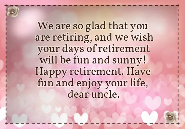 Retirement Message For Friend
