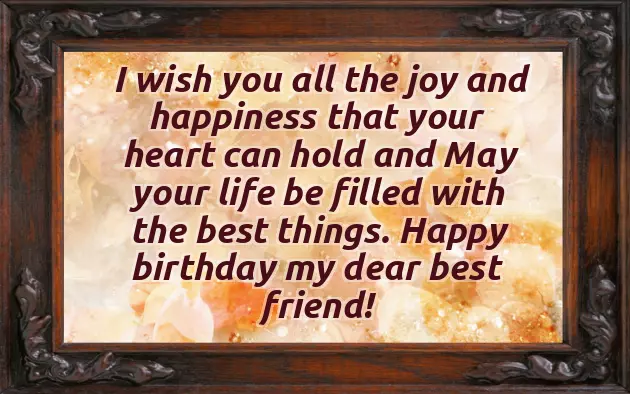 Birthday Wish For Good Female Friend