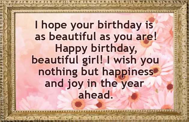 Happy Birthday Smiling Girl Happy Birthday Smiling Girl