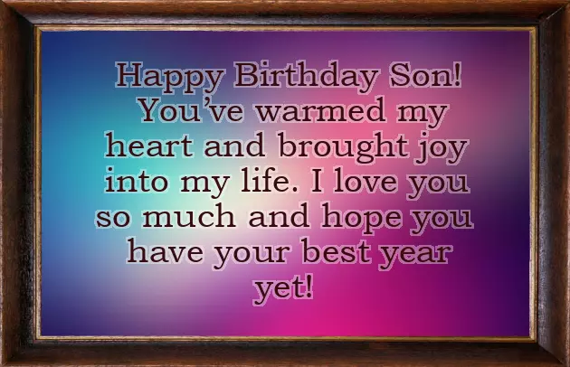 Birthday Wishes For My Little Boy