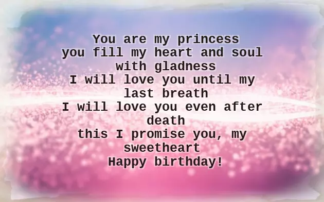 Birthday Wishes For A Lovely Lady