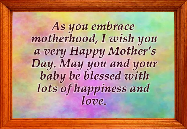 Wishes To New Mother And Baby