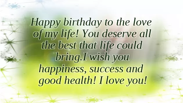 I Wish You Happy Happy Birthday