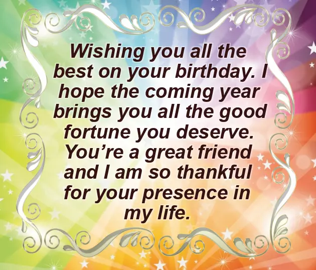 Birthday Wishes Older Friend Birthday Wishes Older Friend