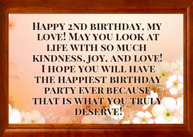 My Daughter Second Birthday Wishes My Daughter Second Birthday Wishes