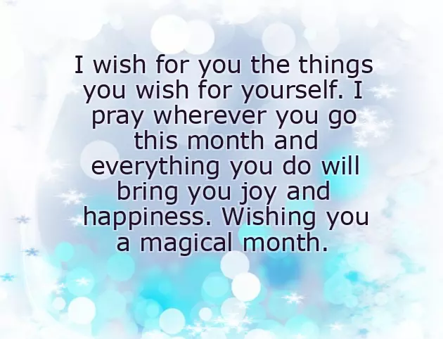 Happy New Month For My Love