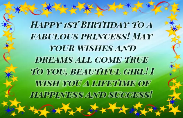 Birthday Wishes For A One Year Old Niece Birthday Wishes For A One Year Old Niece