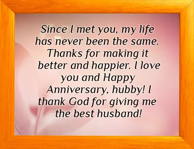 Husband Best Wishes