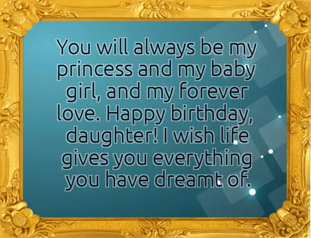 Happy Birthday To My Precious Daughter Happy Birthday To My Precious Daughter