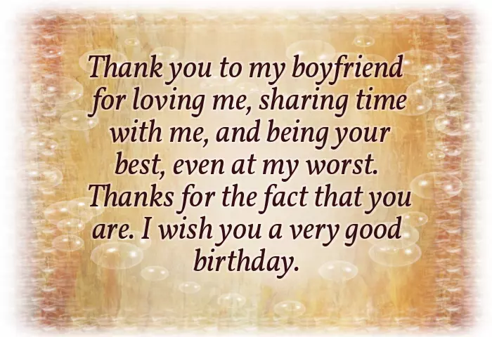 Birthday Message For Him