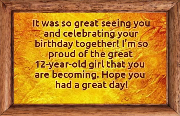 Happy 12Th Birthday Niece Happy 12Th Birthday Niece