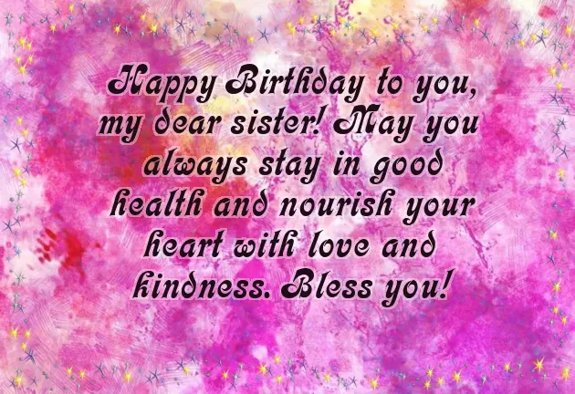 Birthday Wishes To A Caring Sister Birthday Wishes To A Caring Sister