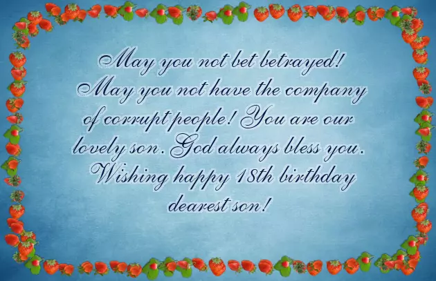 Birthday Wishes For Grandson Turning 18