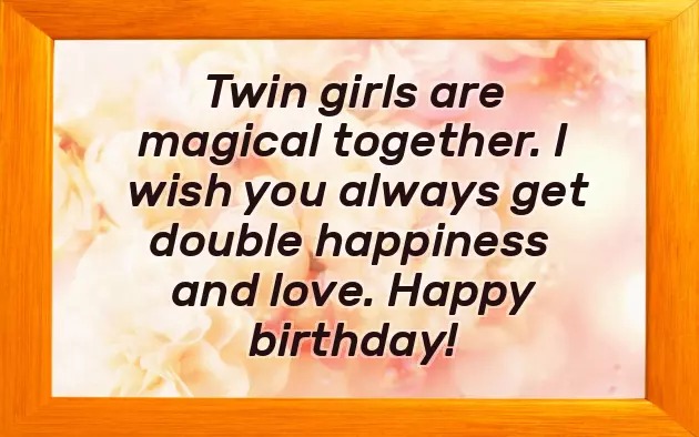 Congratulations For Twins Baby Girl