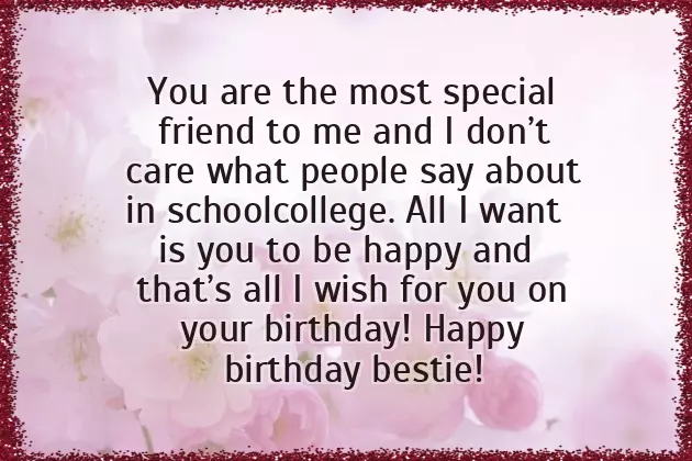 Bday Wishes For Male Bestie