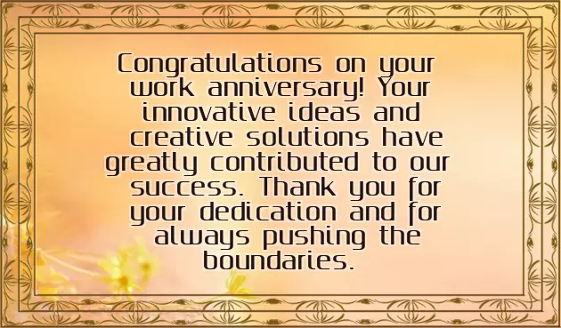 Anniversary Wishes For Work Anniversary Wishes For Work